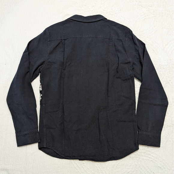 On The Byas Men's Size Medium Button Up Floral Casual Shirt Long Sleeve - Picture 2 of 4